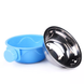 Миска с креплением к клетке/вольеру Derby Fixable Pet Bowl, Розовый, M, 300 мл