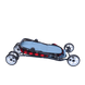 Коляска для маленьких кошек и собак Bestopet (Люпосанчик) BS-RL-09 Dark Blue