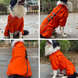 Комбинезон-дождевик для собак Derby Dog Suit Orange, 31-36 см, 31-41 см, 23-29 см, S