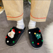 Домашние тапочки All-One Home Santa, black, 36/37, 23,5 см