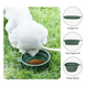 Силіконова складна дорожня миска Derby Collapsible silicone pet bowl, серый, 400 мл