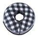 Захисний надувний нашийник для собак Derby Inflatable Cat Dog Elizabeth Collar, Black white glid, L, 38-50 см