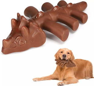 Іграшка для жування для собак Derby Triceratops Shaped Dog Chew Toy