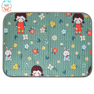 Многоразовая пеленка Pelushka Meadow Friends, 100х120 см