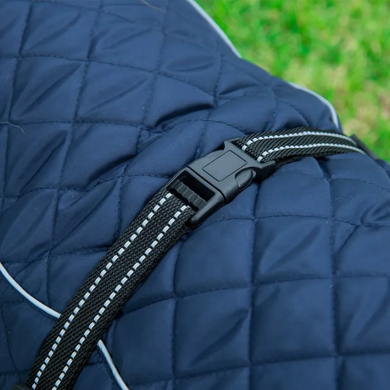 Зимнее пальто для собак Derby D84 Blue, 41 см, 64-72 см, 51 см, S