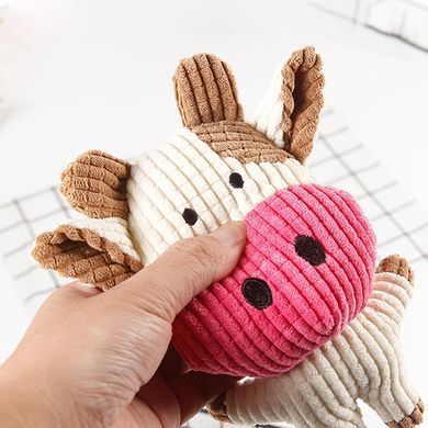 Мягкая игрушка для собак Derby Pink Cow
