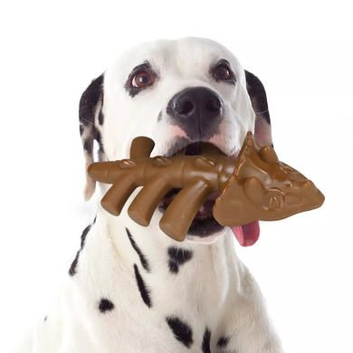 Іграшка для жування для собак Derby Triceratops Shaped Dog Chew Toy