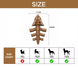 Іграшка для жування для собак Derby Triceratops Shaped Dog Chew Toy