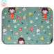 Многоразовая пеленка Pelushka Meadow Friends, 100х120 см