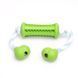 Игрушка для закладки лакомства с веревкой Derby Rubber Dog Chew Toy Stick, Зелёный, Small