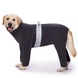 Флісовий комбінезон з високим коміром Wan talk Warm Fleece Dog Overalls, Grey, 59 см, 66 см, S