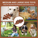 Іграшка для жування для собак Derby Triceratops Shaped Dog Chew Toy