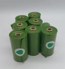 Біопакети для екскрементів собак Poop Bags, 1 рулон - 15 пакетов