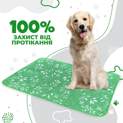 Многоразовая пеленка для собак Green Leaf (от производителя ТМ EZWhelp), 40х60 см