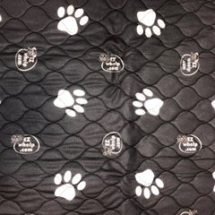 Трехслойная пеленка для собак EZwhelp Black&White, 121х121 см