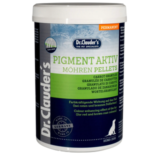 Харчова добавка для собак з червоною пігментацією шерсті Dr.Clauder&rsquo;s Pigment Active Carrot Pellets, 600 г, Пеллети