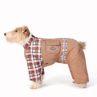 Комбинезон для собак Wan Talk Luxury High Quality Four-legged Dog Jacket, 55 см, 76-78 см, 44-48 см, 2XL