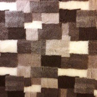 Килимок для собак Vetbed Patchwork коричневий, 80х100 см