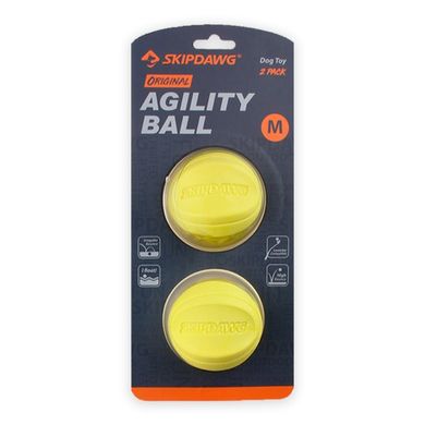 Игрушка для Собак Skipdawg Agility Ball Мяч Набор из 2 шт 7 см, Small