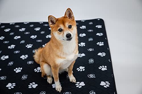 Трехслойная пеленка для собак EZwhelp Black&White, 121x121 см