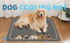 Летняя охлаждающая подстилка для собак Derby Ice Silk Summer Pet Cooling Mat Dogs Smile, 85х120 см