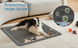Летняя охлаждающая подстилка для собак Derby Ice Silk Summer Pet Cooling Mat Dogs Smile, 85х120 см
