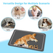 Летняя охлаждающая подстилка для собак Derby Ice Silk Summer Pet Cooling Mat Dogs Smile, 85х120 см