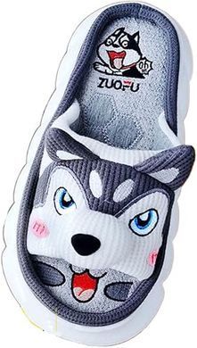 Домашние тапочки All-One Home Grey Dog, 36/37, 23 см