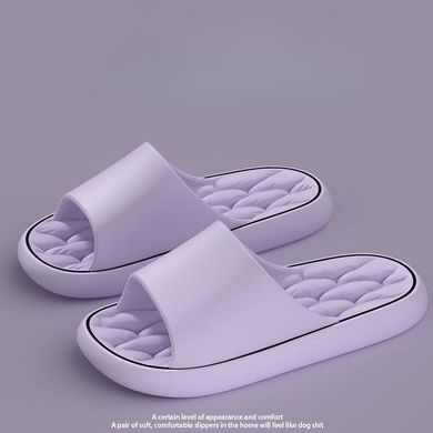 Шльопанці Casual Home Teddy Bear Slippers, light purple, 36/37, 22 см