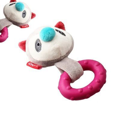 Игрушка для Собак Gigwi Suppa Puppa с Пищалкой и Резиновым Кольцом 15 см, Small