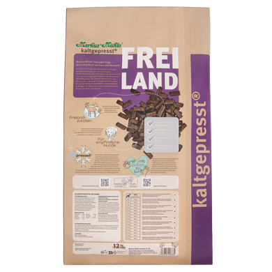 Сухий корм для собак Markus-M&uuml;hle Freiland Ziege з козою, 12 кг