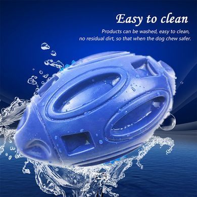 Футбольный мяч для собак Derby Football Shaped Dog Toy, Синий