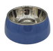 Меламиновая миска с чашей из нержавеющей стали Derby AH005 Navy Blue, M, 370 мл, 14x17.5x5.5 см