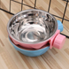 Миска з кріпленням до клітки/вольєру Derby Fixable Pet Bowl, Блакитний, L, 450 мл