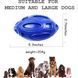 Футбольный мяч для собак Derby Football Shaped Dog Toy, Синий