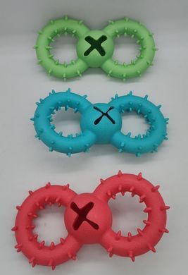 Жувальна іграшка для собак Bonny figure 8 bone-piercing, Блакитний