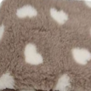 Килимок для собак Vetbed Mink with Magnolia Hearts, 80х100 см