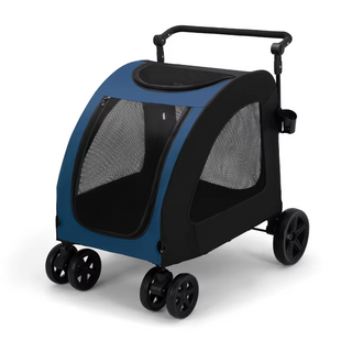 Коляска для домашних животных (до 45 кг) Bestopet (Люпосанчик) BS-RL-21 Dark Blue