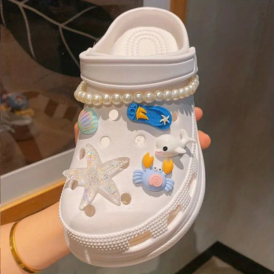 Жіночі сабо Starfish White, 37/38, 23,5 см