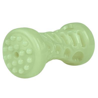 Іграшка для cобак Bronzedog GLOW Світлонакопичувальні Гантель 5 х 13 см, Medium