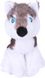 Мягкая игрушка для собак Animal Shape Dog Plush Toy - Gray Wolf