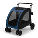 Коляска для домашніх тварин (до 45 кг) Bestopet (Люпосанчик) BS-RL-21 Dark Blue