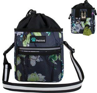 Сумка для вигула собак PetAmi Floral Grey