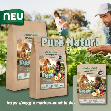 Полнорационный корм для собак Markus-M&uuml;hle Veggie, 12 кг