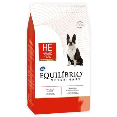 Лечебный корм Equilibrio Veterinary Dog Hepatic для собак с заболеваниями печени 2 кг