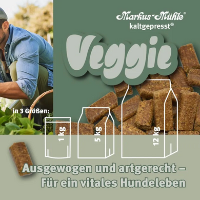 Полнорационный корм для собак Markus-M&uuml;hle Veggie, 12 кг
