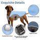 Летний охлаждающий жилет для собак крупных пород Derby Summer Dog Cooling Vest PA0116, Orange, 49 см, 55-75 см, 45 см, L
