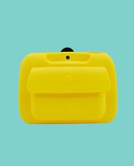 Силиконовая сумка для лакомств собак PINECONA с магнитной застежкой, Жёлтый