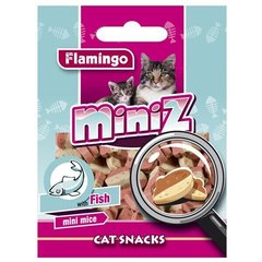 Лакомство (мышки) для кошек Flamingo MINIZ MINI MICE со вкусом рыбы 50 г