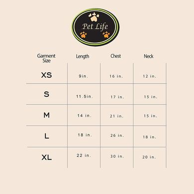 Куртка-парка Metallic Fashion Pet для собак, 36 см, 53 см, 38 см, M
